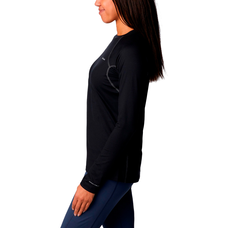 Футболка с длинным рукавом термобелье Columbia Heavyweight Stretch Long Sleeve Top XXL Черный Женский photo 4