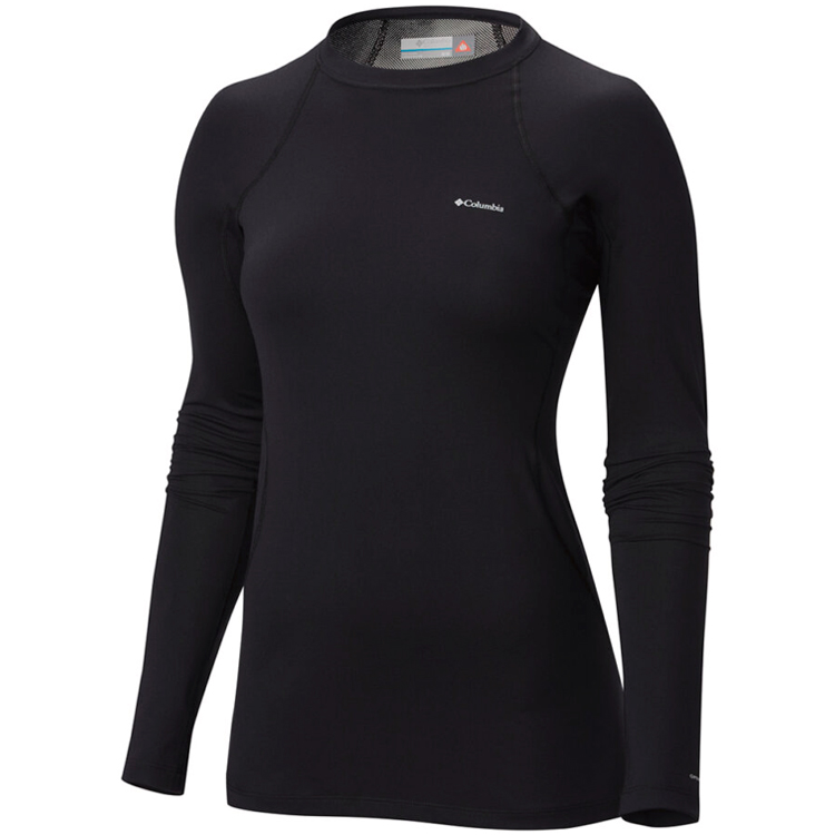 Tricou termica cu maneca lunga Columbia Midweight Stretch Long Sleeve Top XXL Negru Femei photo 2