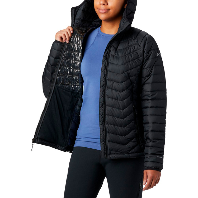 Куртка Columbia Powder Lite Hooded Jacket XS Черный Женский photo 3