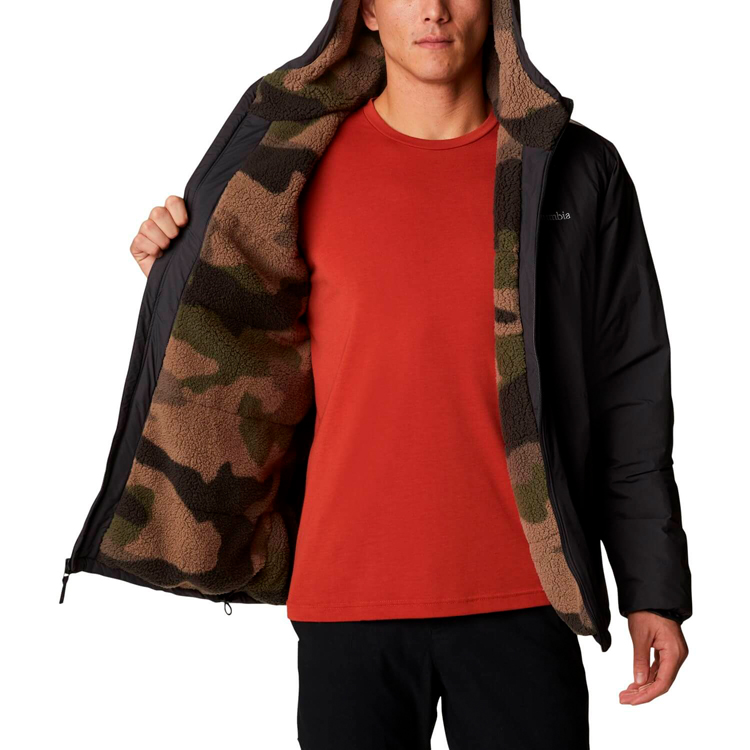 Куртка мужская Columbia Grand Wall Sherpa Jacket S Черный photo 5