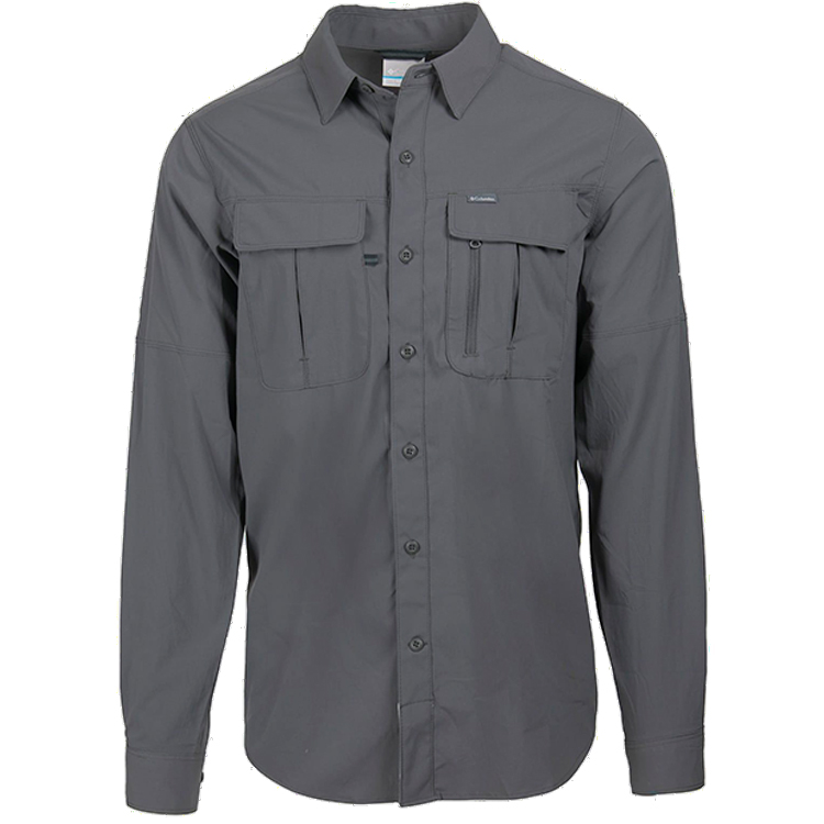 Camasa pt bărbați Columbia Newton Ridge II Long Sleeve Shirt M Gri photo 2