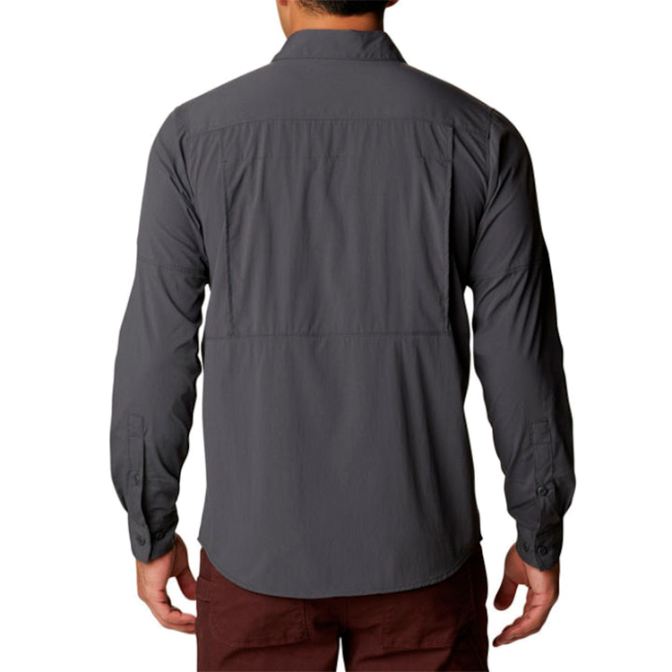 Camasa pt bărbați Columbia Newton Ridge II Long Sleeve Shirt M Gri photo 4