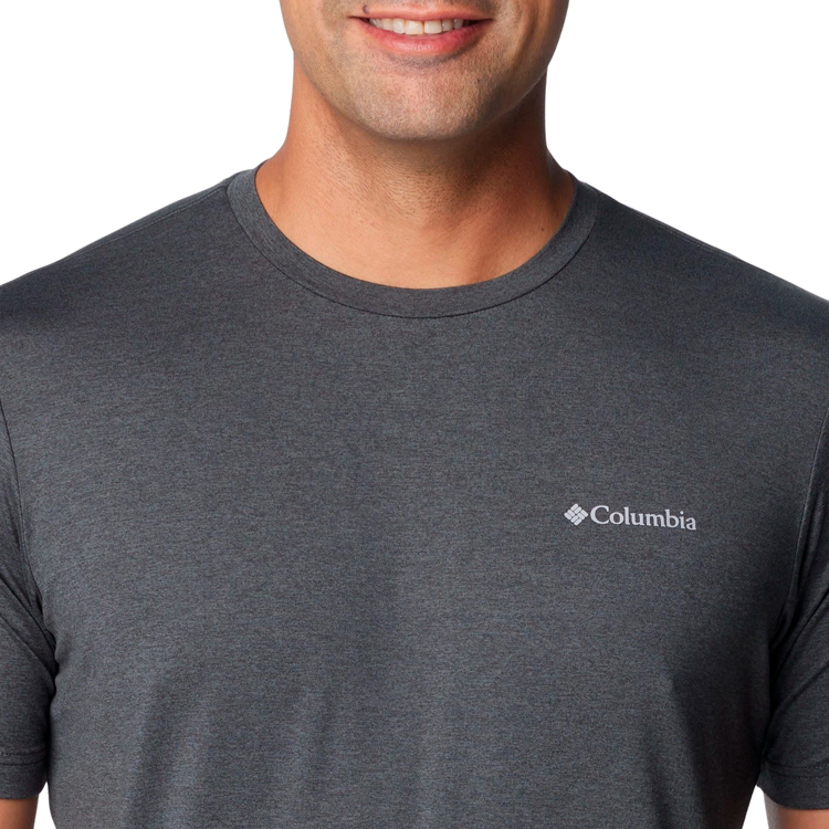 Футболка мужская Columbia Tech Trail Crew Neck II S Серый photo 2