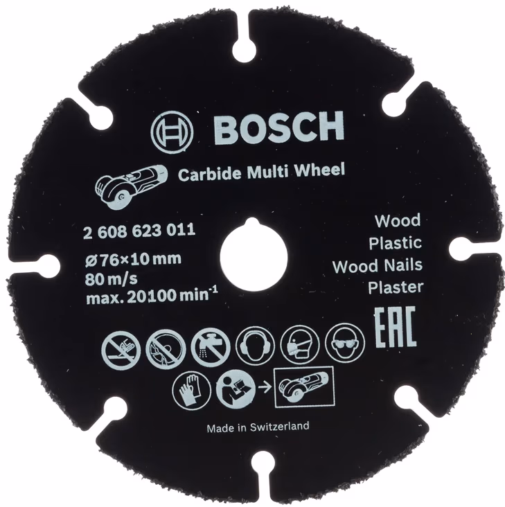 Твердосплавный диск Bosch Multi wheel 76 mm, 2608623011