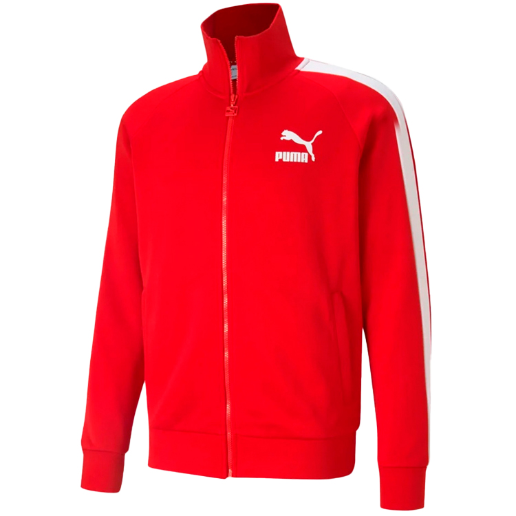 Мужская Толстовка Puma Iconic T7 Track Jacket PT M Красный photo 5