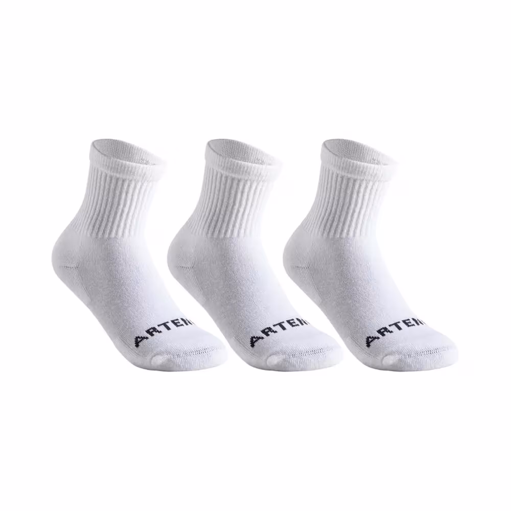 Носки Artengo RS 100 HIGH WHITE JR 