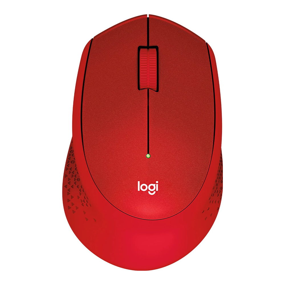 Mouse fara fir Logitech M330 Silent Plus (910-004911) Rosu / Optic / Rosu photo 1