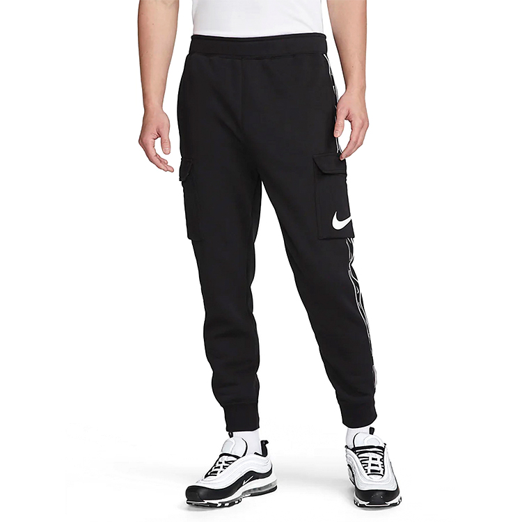 Pantaloni Nike M Nsw Repeat Sw Flc Cargo Pant XL Negru Barbati photo 2