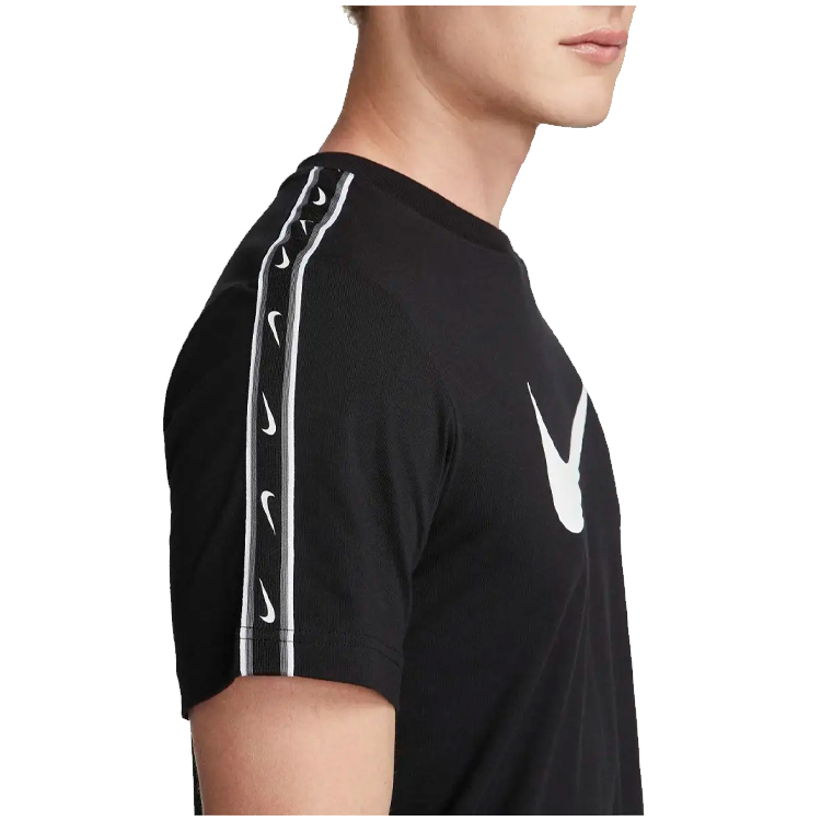 Футболка мужская Nike M NSW REPEAT SW SS TEE XL Черный photo 2