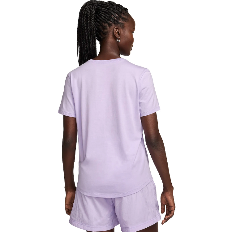 Футболка Nike W NSW TEE CLUB XS Сиреневый Женский photo 4