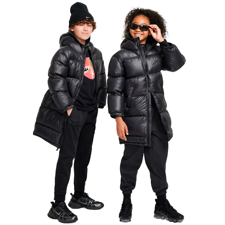 Scurta Nike K NSW TF RPL HGH SYNFL PRKA UL / Unisex / XL / Negru photo 4