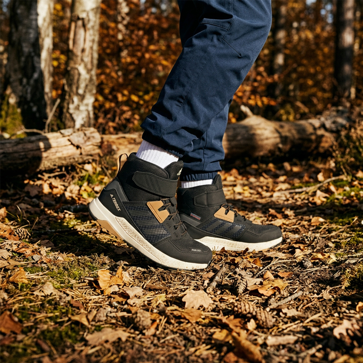 Ботинки Adidas TERREX TRAILMAKER HIGH C.RDY K / Мужской / 33.5 / Черный photo 3