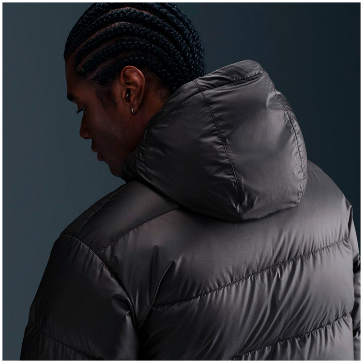 Куртка мужская Nike M NK WINDRUNNER STMNT DWN JKT L Черный photo 2