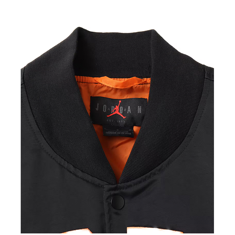 Куртка мужская Nike M J BRK CLGTE VRSTY JKT M Черный photo 8