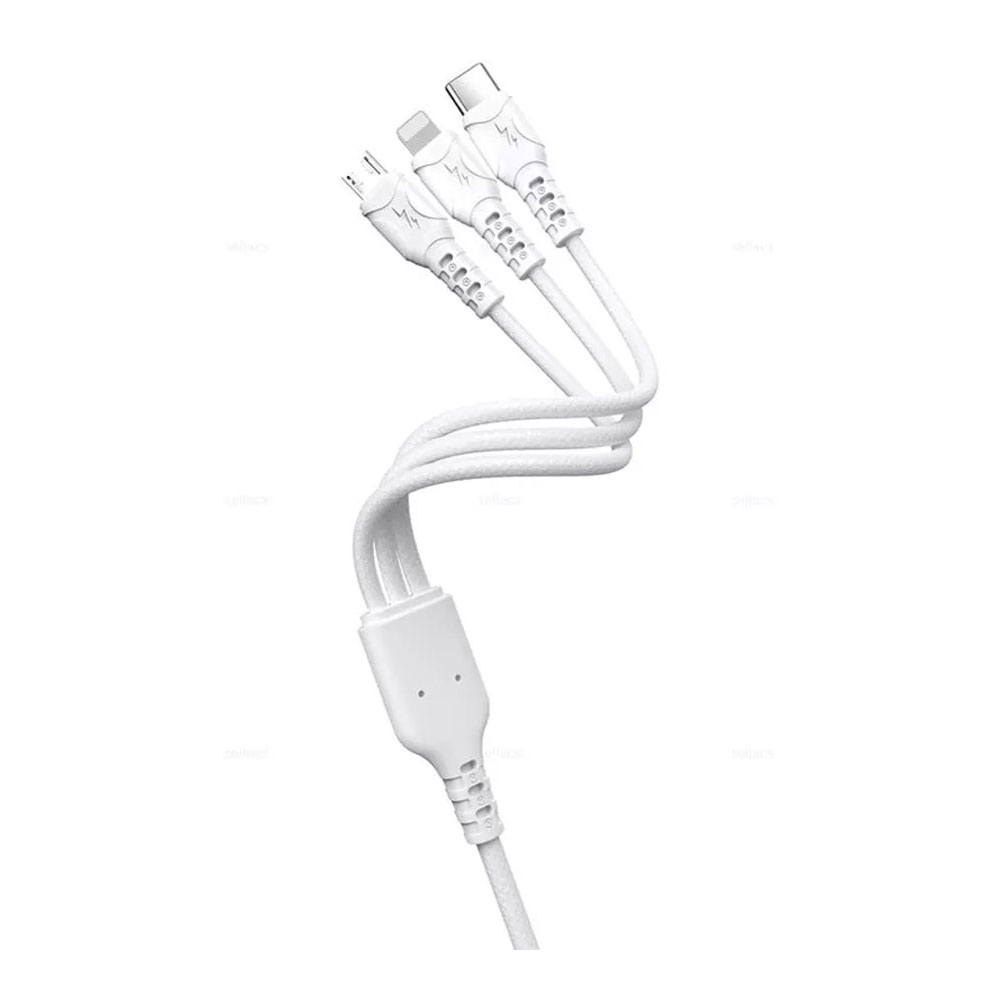 Кабель USB-A/Type-C - Lightning/Type-C/Micro USB Jokade JA011 photo 2