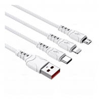 Кабель USB-A/Type-C - Lightning/Type-C/Micro USB Jokade JA011 thumbnav 6