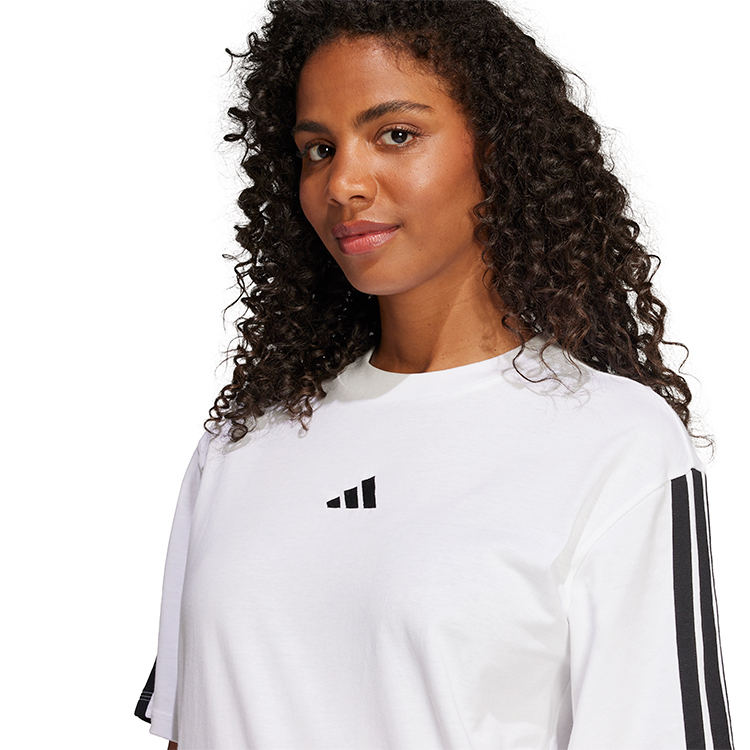 Футболка Adidas W 3S SJ BF T XS Белый Женский photo 4