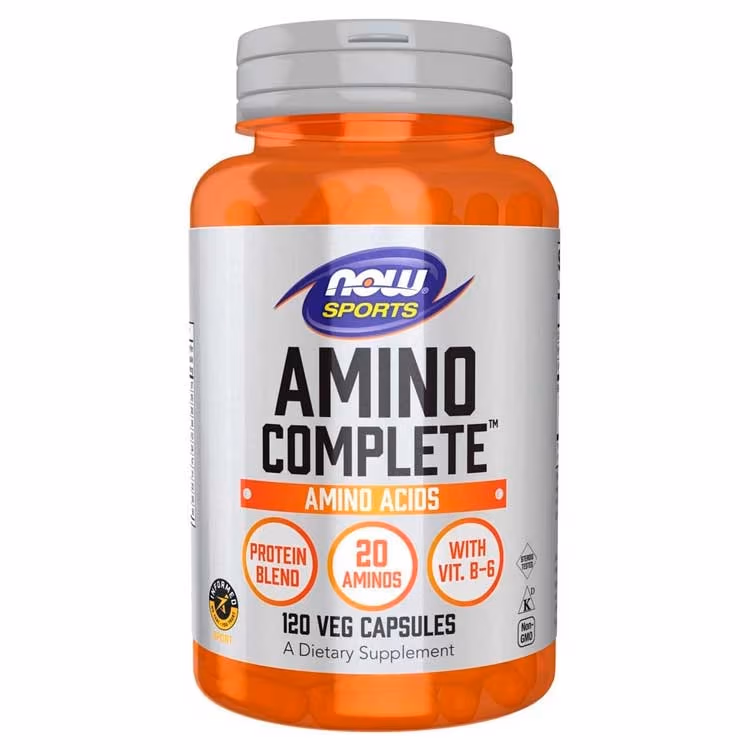 Аминокислоты Now Sports AMINO COMPLETE  120 VCAPS 