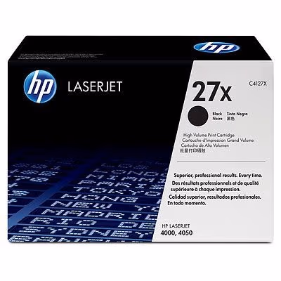 HP Black Cartridge, LJ4000 & 4050 Series, Std (6000 pages at 5% coverage, 10000 pages with the 