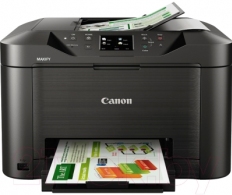 MFD Canon MAXIFY MB5140 (0960C007), Colour Print/Scan/Copier/Network/FAX, DADF(50-sheet),USB Reader,Wi-Fi+Cloud Link,A4,Print 600x1200dpi_2pl,Scan1200x1200dpi,ESAT 24.0/15.5ipm,64-275г/м2,Max.20k p/month,Paper Input: 250sheets,4-ink PGI-2400/2400XLBK,C,M, thumbnav 1