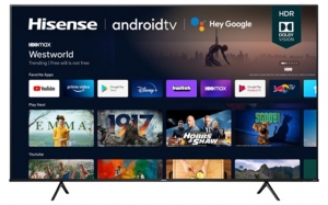 43" LED TV Hisense 43A6G, Black (3840x2160 UHD, MR 120Hz, SMART TV (VIDAA OS), 3 x HDMI2.0, 2 x USB, Wi-Fi (2.4GHz+5GHz), DVB-T/T2/C/S2, Speakers 2 x 7W Dolby Audio, VESA 200x300, 6.8 Kg) thumbnav 1