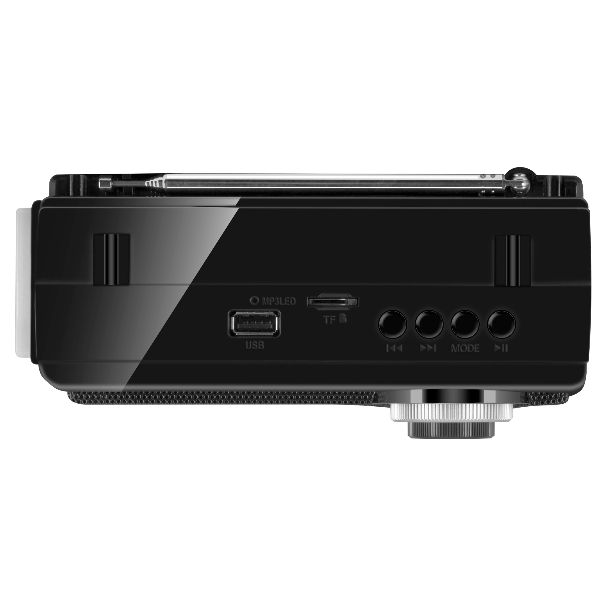 Boxa portabila SVEN SRP-155 Black / 3W / Bluetooth / FM/AM/SW Radio / USB / microSD photo 6