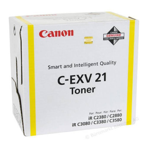 Toner Canon C-EXV21 Yellow, (260g/appr. 14000 pages 10%) for Canon iRC2380/3380 photo 1 Toner Canon C-EXV21 Yellow, (260g/appr. 14000 pages 10%) for Canon iRC2380/3380 photo 1