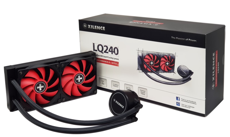 XILENCE Liquid Cooler (XC975) ”LiQuRizer 240” Performance A+ Socket LGA 1700/2066/2011/115x/1200 & AM5/AM4, up to 300W, 2x TF120 Red Fans:120x120x25mm, PWM fans:700-1800rpm, 18.0-32.2 dBA, 70CFM, pump: 2100±10% rpm, 25dBA, 3 pin, LED lit Pump Head, Black photo 1 XILENCE Liquid Cooler (XC975) ”LiQuRizer 240” Performance A+ Socket LGA 1700/2066/2011/115x/1200 & AM5/AM4, up to 300W, 2x TF120 Red Fans:120x120x25mm, PWM fans:700-1800rpm, 18.0-32.2 dBA, 70CFM, pump: 2100±10% rpm, 25dBA, 3 pin, LED lit Pump Head, Black photo 1