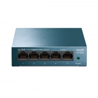 Коммутатор TP-LINK LS105G / 5 port / Gigabit / RJ45 / steel case, LiteWave, Green Technology thumbnav 1