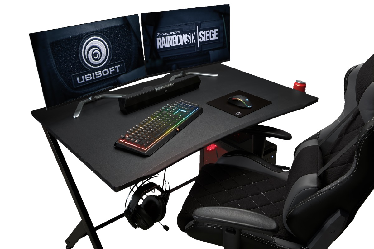 Masa Gaming Trust GXT 711 Dominus / 115cm / Black photo 1