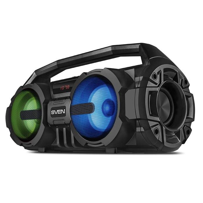 Boxa portabila SVEN PS-415 Black / 12W / Bluetooth / FM tuner / USB / microSD photo 2