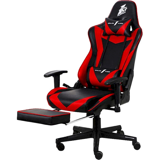 Игровое кресло 1STPLAYER FK3/ 160kg/  2D armrest/ Black/Red photo 4