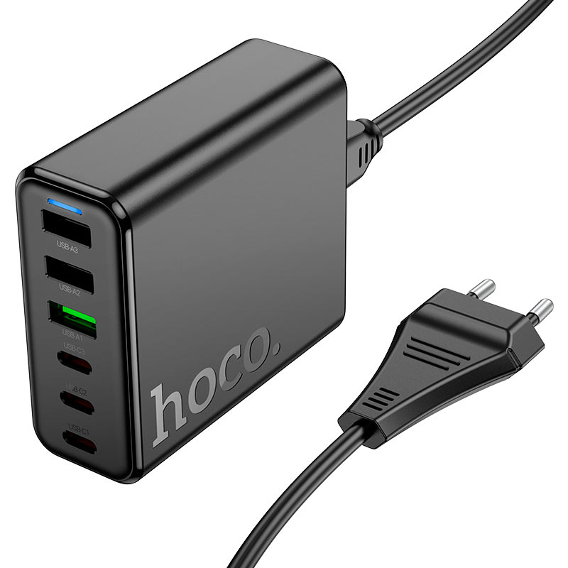 Зарядная станция HOCO C133A Earl 75W PD45W + QC3.0 EU photo 1