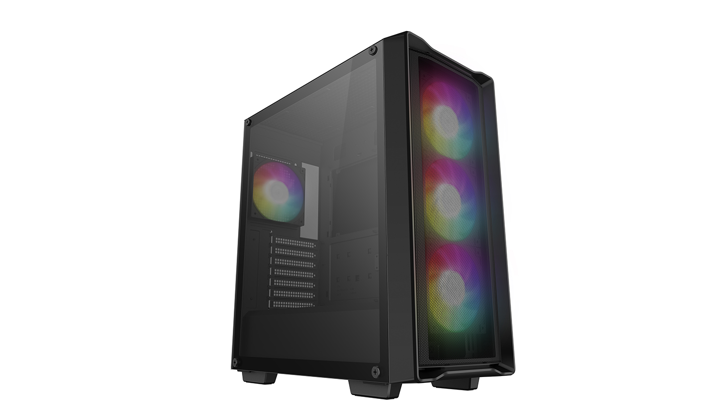 Корпус DEEPCOOL CC560 MESH V2 / w/oPSU / Side-Window / ATX / Black photo 1
