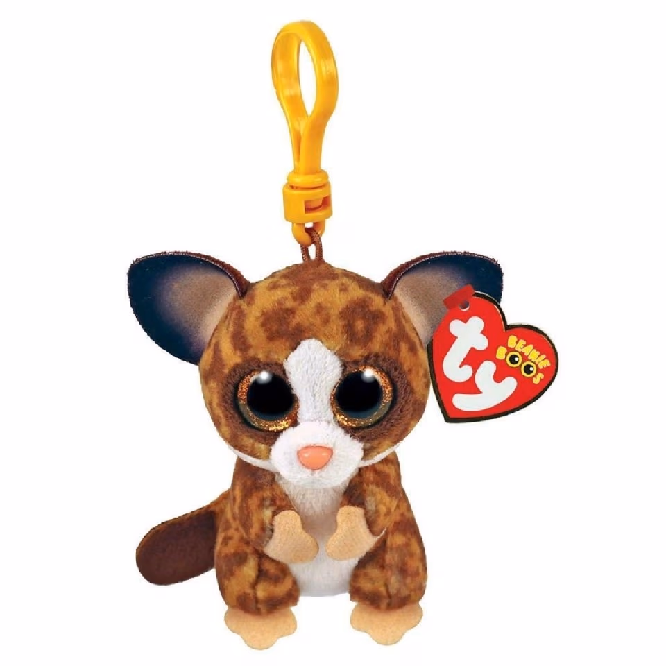 TY TY35251 Bb Binky - Brown Bush Baby, 8.5cm