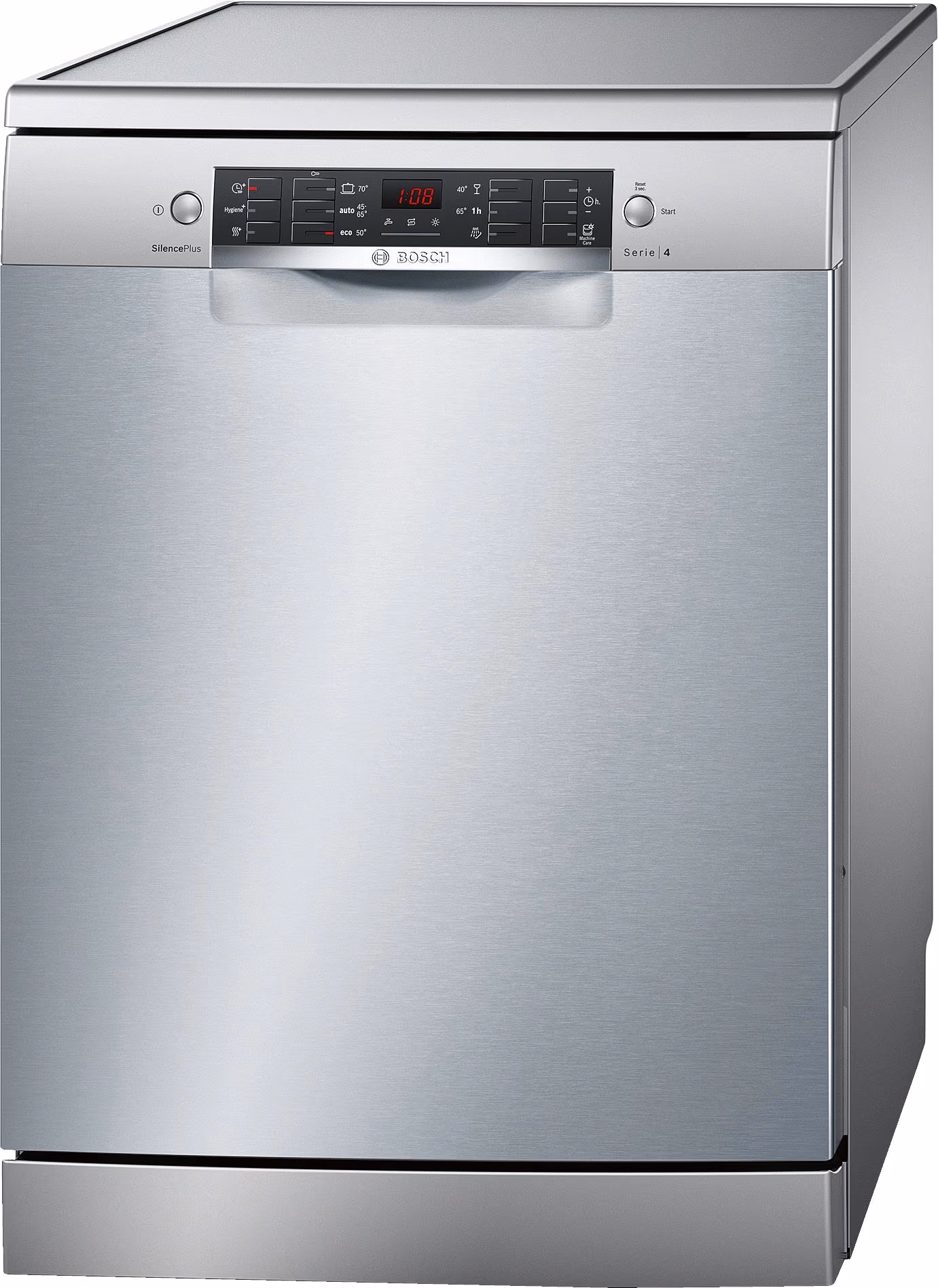 Посудомоечная машина  Bosch SMS46LI04, 13 комплектов, кол-во программ 6, 60 см, A++, Серебристый