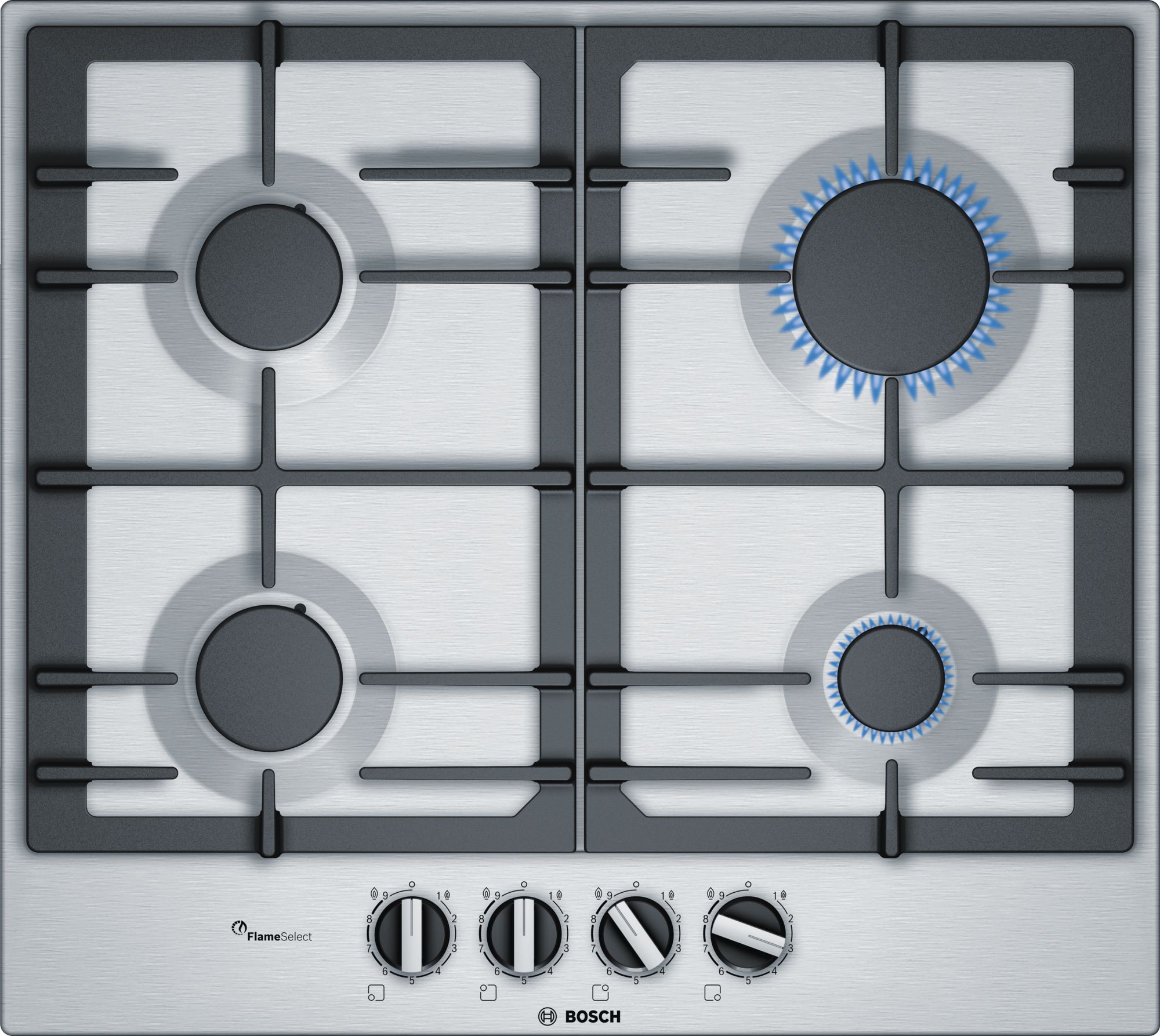 Встраиваемая  газовая панель Bosch PCP6A5B90R photo 2