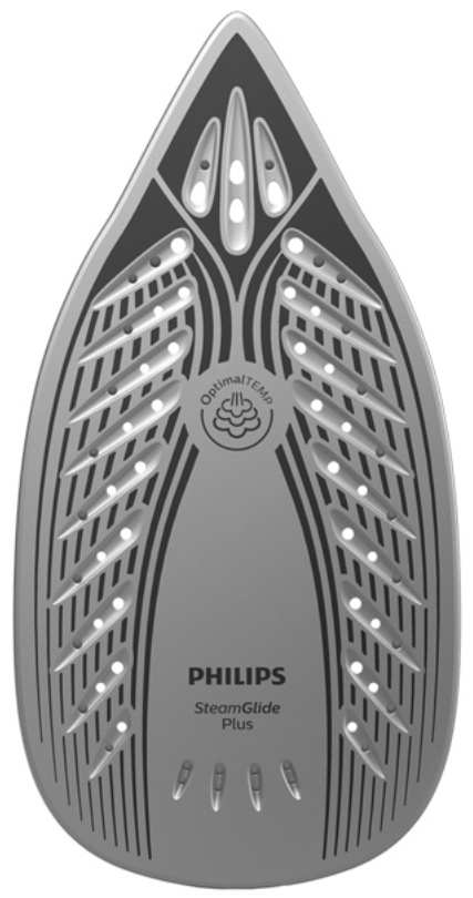 Утюг с парогенератором Philips GC7933/30, 2400 Вт, Aнтипригарная photo 3