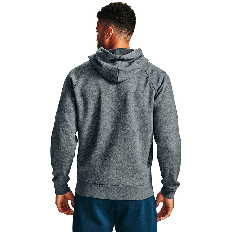 Hanorac pt bărbați Under Armour UA Rival Fleece FZ Hoodie M Gri photo 4