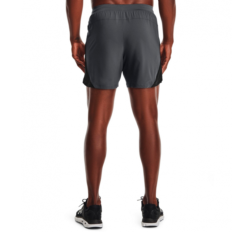 Sorti de bărbați Under Armour UA LAUNCH 5 SHORT L Gri photo 2