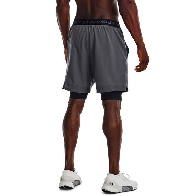 Шорты мужские Under Armour UA M VANISH WOVEN 2IN1 STS M Серый photo 2