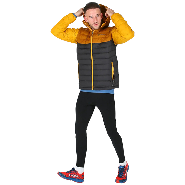 Куртка мужская Columbia Powder Lite Hooded Jacket S Черный photo 3