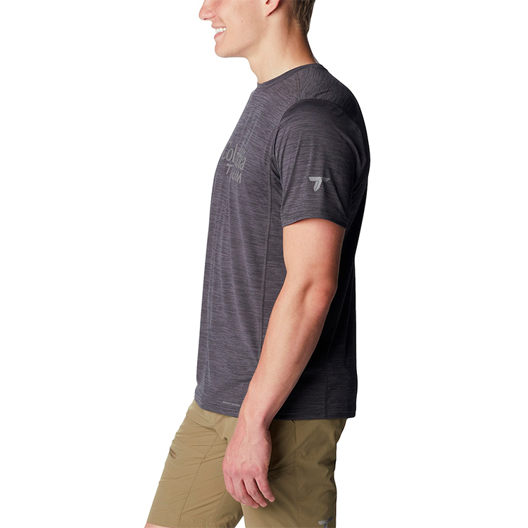 Футболка мужская Columbia M Titan Pass Graphic Tee S Серый photo 3