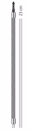 Furtun p/u lapte cu manta din otel Jura HP1 inox, 24112