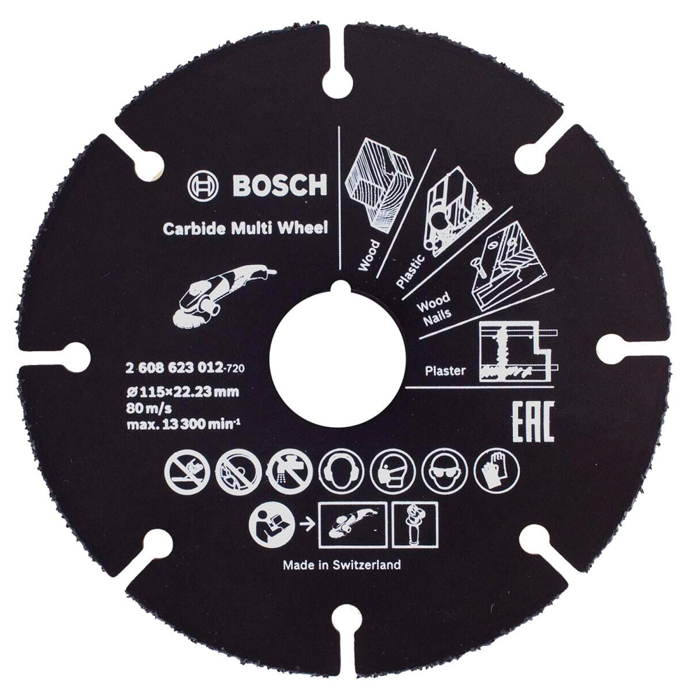 Отрезной круг, прямой, Expert for Inox Bosch 2608623012 photo 2