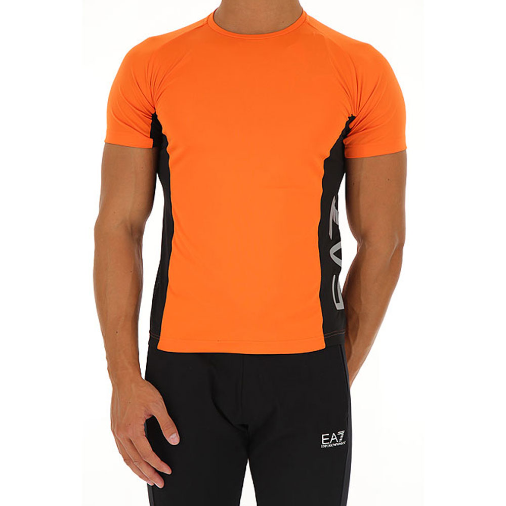 Tricou bărbătesc EA7 EMPORIO ARMANI JERSEY T-SHIRT L Auriu photo 3
