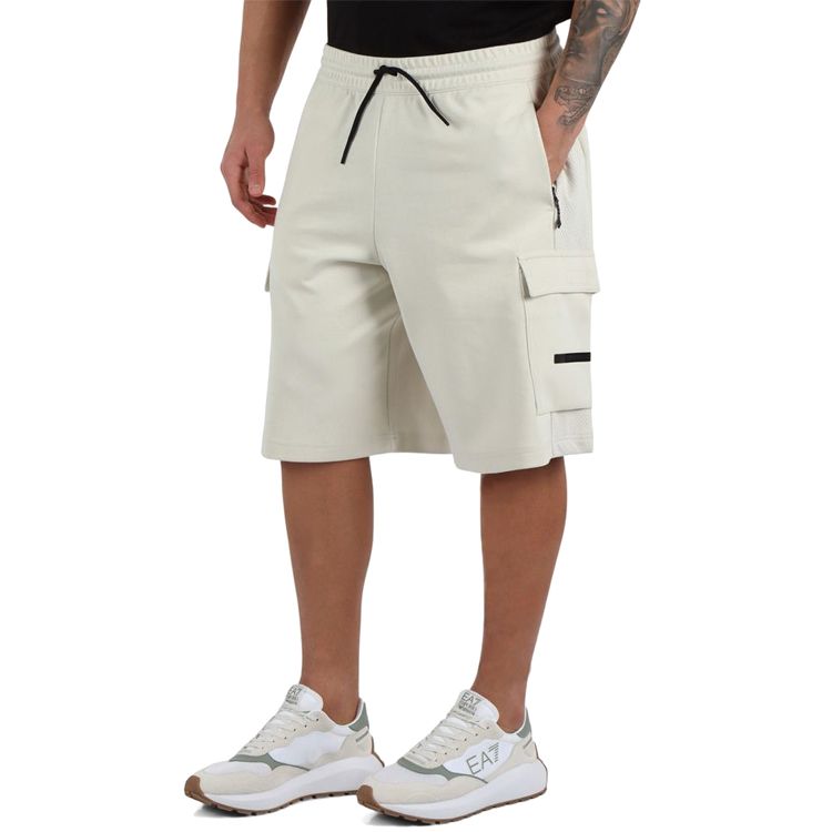 Шорты мужские EA7 EMPORIO ARMANI TRAIN ATHLETIC MIX M BERMUDA C XS Бежевый photo 2