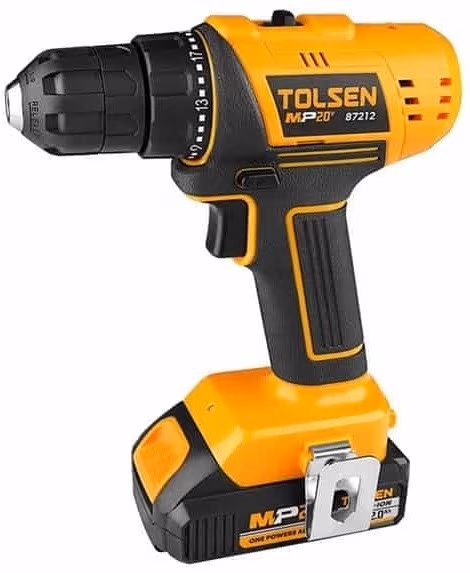 Шуруповёрт аккумуляторный MP20V 2,0Ah Tolsen