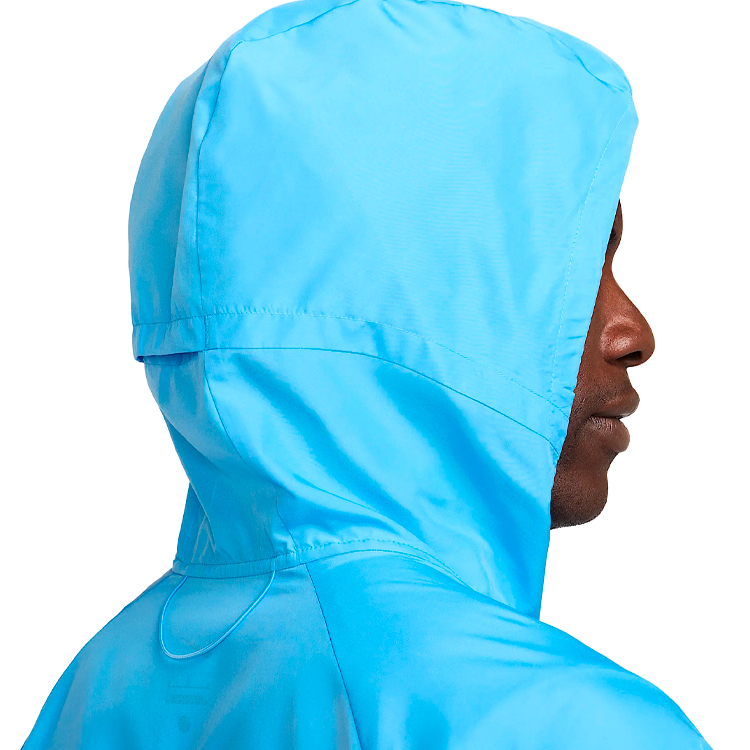 Jachetă Nike M NK RPL MILER JKT S Albastru deschis pentru bărbați  photo 5