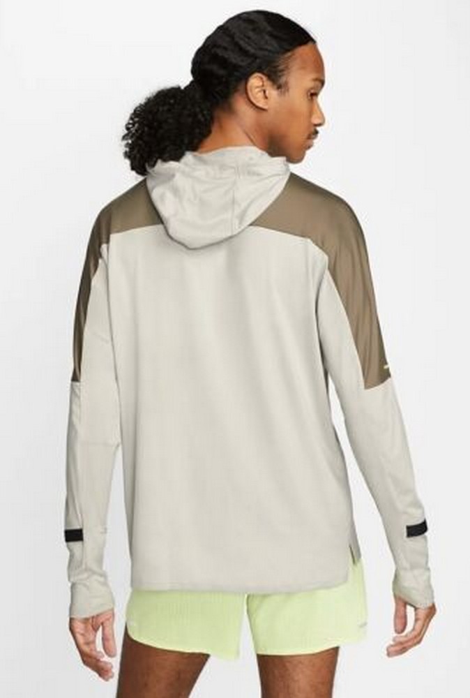 Hanorac pt bărbați Nike M NK DF TRAIL HOODIE GX S Bej photo 3